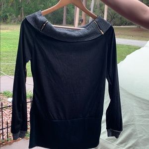 Off the shoulder shirt